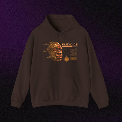 Graphic Hoodie — Vintage George Floyd Skull & 'Real Worldwide' Streetwear