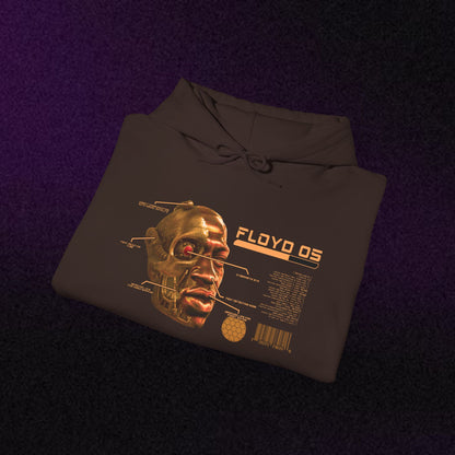 Graphic Hoodie — Vintage George Floyd Skull & 'Real Worldwide' Streetwear