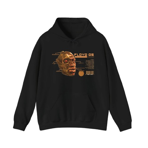 Graphic Hoodie — Vintage George Floyd Skull & 'Real Worldwide' Streetwear