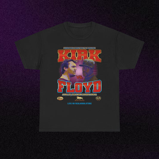 Kirk vs. Floyd Boxing Match Retro Tee